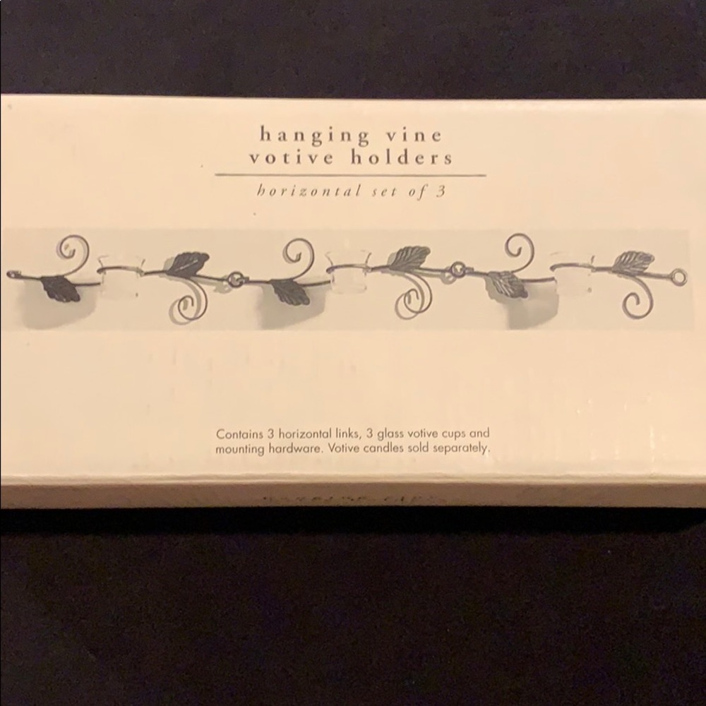Pier 1 Hanging Vine Votive Holders Set of 3
